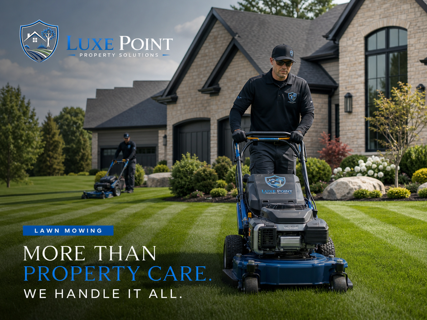 Luxe Point Lawn Mowing service