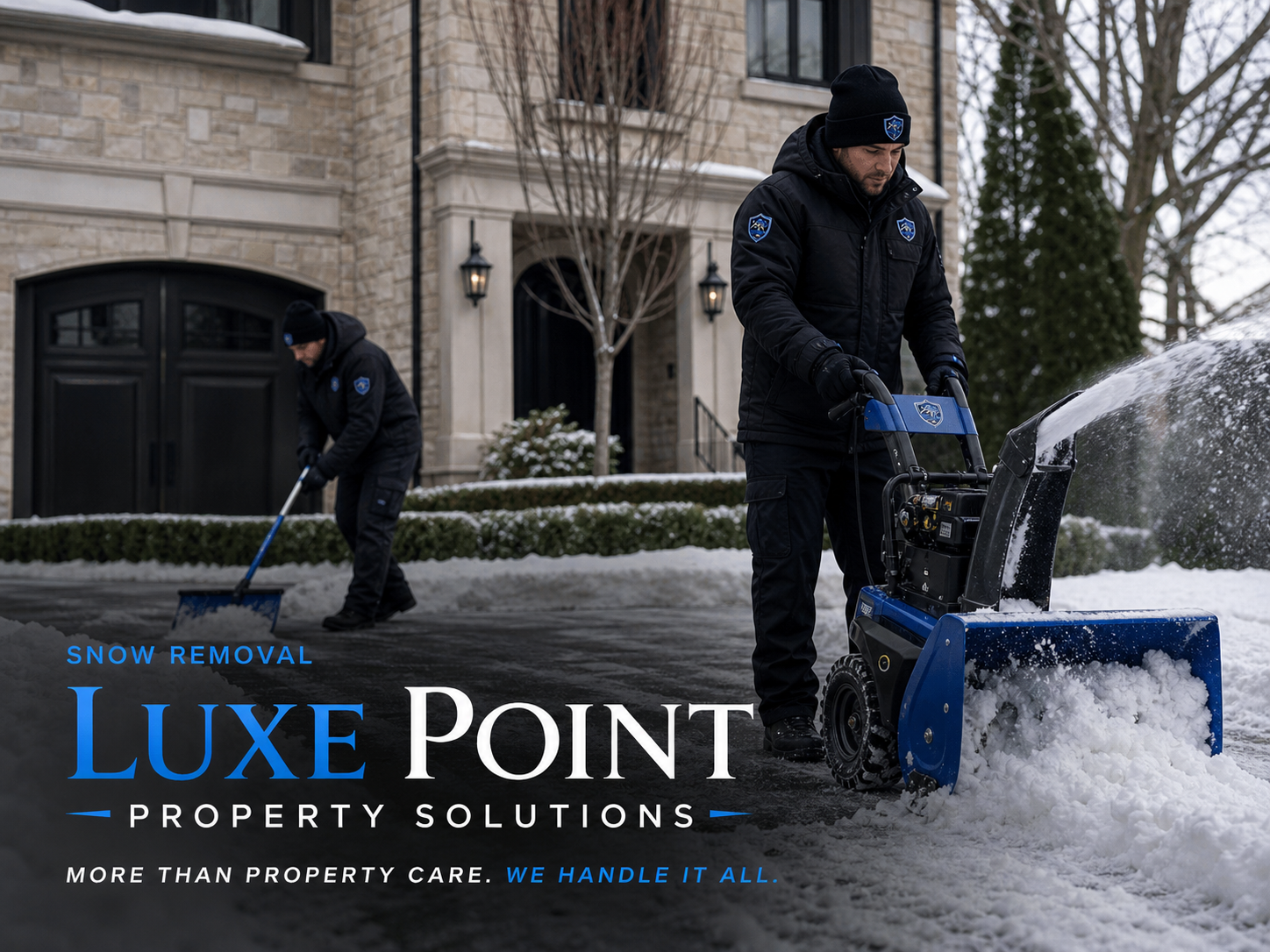 Luxe Point Snow Removal service