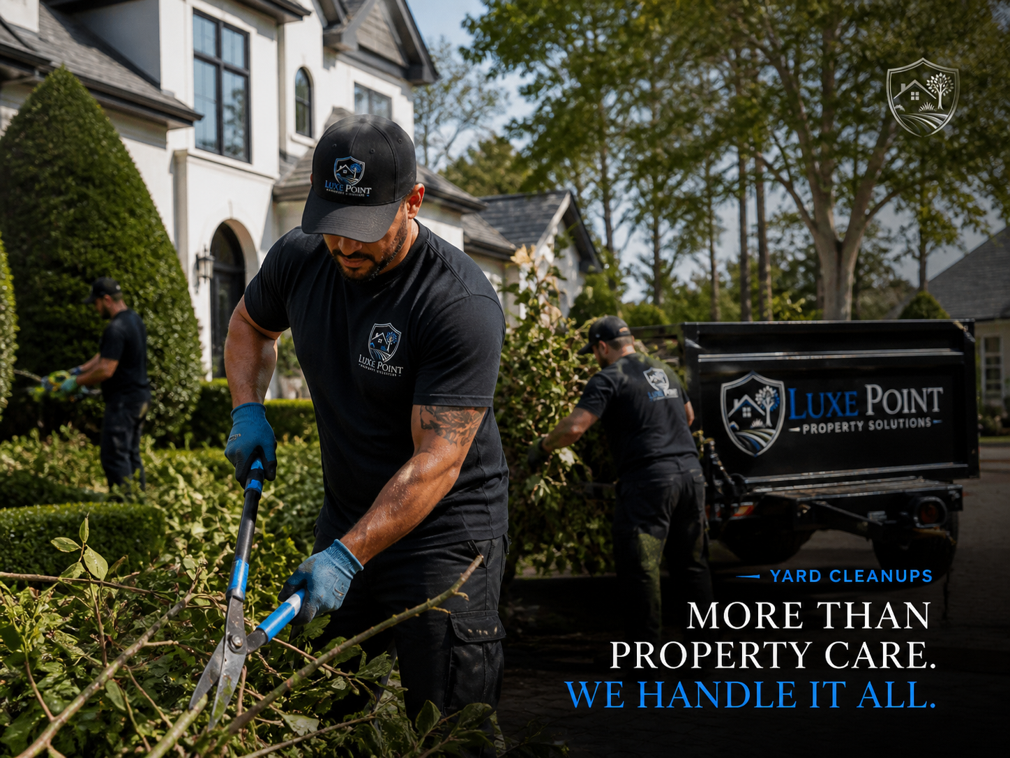 Luxe Point Yard Cleanups service